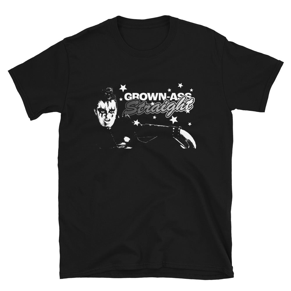 Grown-Ass Straight Short-Sleeve Unisex T-Shirt